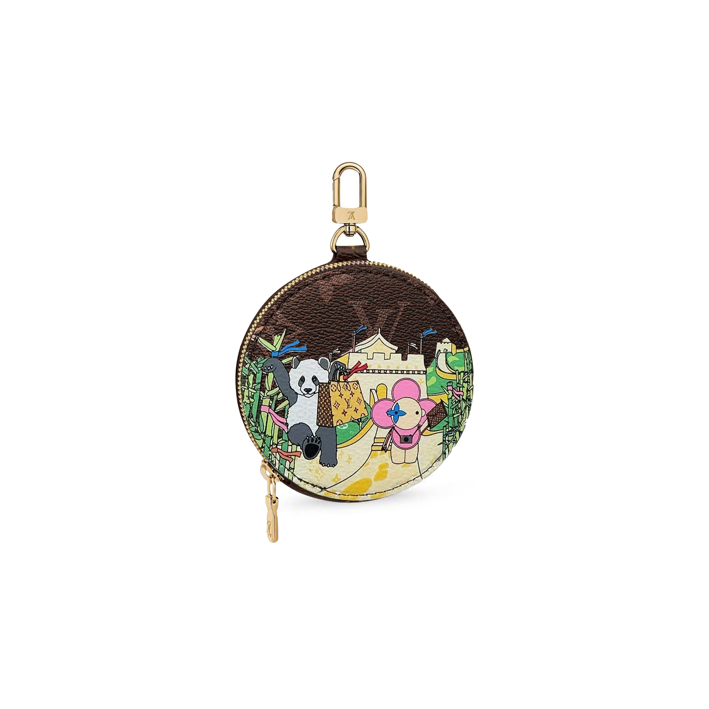 LOUIS VUITTON ROUND COIN PURSE 100336 (9*9*2cm)